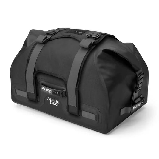 MOSKO MOTO - Alpine 50L DUFFLE Hire - (Black)